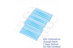 China Earloop Isolation Face Mask , Earloop Procedure Masks Ultra Soft Biodegradable supplier