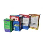 Durable Custom Printed Kraft Paper Packaging Bags Up To 7 Colors Dust Resistant for sale