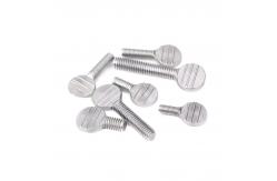 China Stainless Steel Customized Table Tennis Racket Screws with Spade Head and Wave Plate supplier