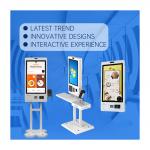 Wall Mounted Self Ordering Restaurant Kiosks With Capacitive Touch Screen for sale