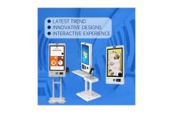 China Wall Mounted Self Ordering Restaurant Kiosks With Capacitive Touch Screen supplier
