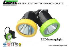 China 50000lux High Brightness LED Miners Cap Lamp Waterproof IP67 For Night Hunting supplier