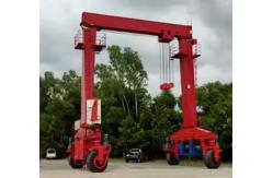 China F12-20t All Weather Tire Mobile Bridge Crane For Warehouse supplier