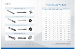 China High Efficiency Cermet Solid Cutting Tools 6 Edge Insert Reamer supplier