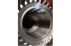 China 11 Module Helical Bevel Gear 20CrMnTi Grinding Transmission Gears supplier