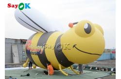 China Custom Giant Inflatable Bees Advertising Standing Cartoon Model supplier