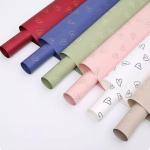 Beloved flower packaging paper, single-color Cynthia flower packaging, flower shop floral art, waterproof Oya paper for sale