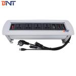 Professional Flip Up Plug Sockets For High Class Chairman Room Table for sale
