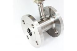 China Diesel Fuel Oil WNK Digital Flow Meter , Liquid Turbine Flow Meter supplier