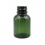 30ml Amber Dropper Bottle Boston PET 50ml Round Shoulder Silk Screening for sale