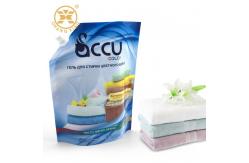 China 250ml 5L LDPE Liquid Detergent Powder Packaging Pouch Bag With Spout supplier