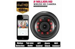 China CMOS Infrared Small WiFi Camera , P2P Mini Outdoor Camera Wireless supplier
