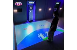 China Creativity And Fitness Portable Interactive Projection Game Unit For Youth Center supplier