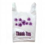 Biodegradable Disposable Plastic Water Soluble Shopping Bags for sale
