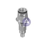 ITI Straumann Bone Level® Titanium Straight Cementable Abutment Compatible  RC 4.1mm 022.4321 for sale