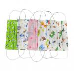 Custom Printed 3 Layer Colour Disposable Rainbow Face Mask Protective Mask for sale