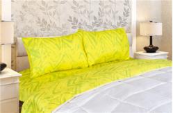 China Bamboo 4pcs Sheet Set Printed Bedsheet set supplier