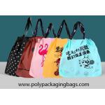 3 Colors Gravure Printing Biodegradable Drawstring Plastic Bags For Restaurant for sale