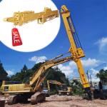 China 25ton-55ton Hitachi Excavator Telescopic Arm For Construction Work for sale