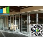 Office Demountable 2.56 Inch Glass Partition Wall For Shopping Mall for sale