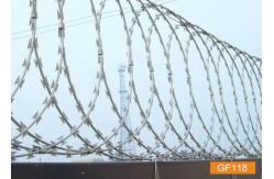 China Anti Climb 2m Height Galvanized Razor Wire Barbed Wire supplier