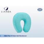 Durability Compared Foam Travel Neck Pillow Removable Washable Cover With Zip for sale
