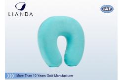 China Durability Compared Foam Travel Neck Pillow Removable Washable Cover With Zip supplier