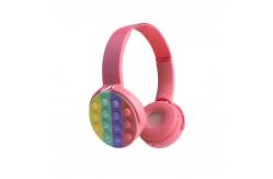China ABS Stereo Bluetooth Headphone Pressure Relieved Panel Folding Wireless Headset supplier