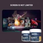 Water-based High-definition Screen Projection Paint with Custom Color Reproduction for Uniform Brightness