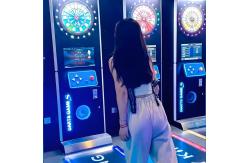 China Coin Operated Stand Dart Machine Cheap Sport Arcade Machines Electronic Dartboard supplier