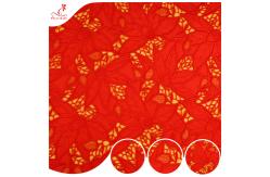 China Beautiful Leaf Guipure Embroidery Tulle Lace Fabric 135cm Width supplier