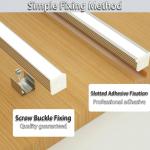 12v24v Low Voltage Bare Panel Light With Led Light Strip Self-Adhesive Patch Linear Light Embedded No Strobe Living Room Ceiling for sale