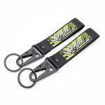 Neon Ninja Custom Key Lanyards - Bold Black & Yellow Contrast + Snap-Lock Metal Hooks + Gamer Culture Pride for sale