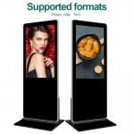 VETO Android Floor Standing Screen 4K Interactive Touch Screen Digital Signage and Displays for sale