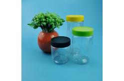 China 150ml Peanut Butter Packaging Bottle Jar Clear Round Containers With Screw Lids supplier