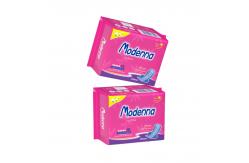 China Ultra Absorbent Protective Disposable Sanitary Napkins In White supplier
