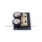High Precision Elevator Guide Rail Shoes Elevator Key Switch 80mm Roller Dia for sale