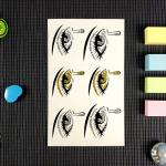 AB glue Transfer Decal Stickers Waterproof Custom Tattoo Stickers for sale