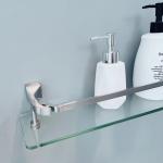 23.6Inch Hotel Bathroom Shelves Rack Wall Mounted Satin Sus304 Bracket for sale