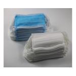 Breathable Safety Disposable Face Mask 3 Layer Filter With Elastic Earloop for sale