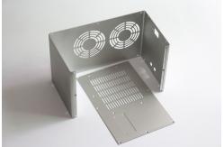 China 0.001 0.002mm Sheet Metal Bending Parts Silver Sandblasting Case Shell Assembly supplier