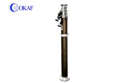 China Self Locking FCC 20ft Aluminum T6 Pneumatic Telescopic Mast supplier