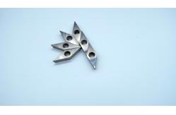 China 9.5mm Length Rhombus PCD Grinding Tools PCD Turning Inserts supplier
