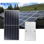 White 345 Watt 5BB Crystalline Solar Panel , PV Solar Panels for sale