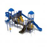 OEM Galvainzed Steel Commercial Large Plastic Slide For Kids Play for sale