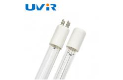 China T5 150mm UVC Germicidal Lamp bulb 8W 4 PIN Double End Quartz Tube supplier