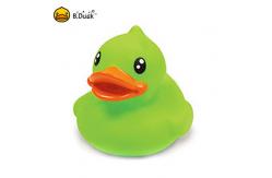 China plastic PVC rubber duck bath toy Waterproof With Squeaky Sound supplier