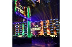 China Outdoor Transparent Folding Screen Aluminum Alloy Led Display Screen supplier