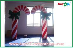 China H2.5m Inflatable Lighting Decoration Candy Cane Christmas Lights supplier