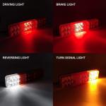 IP67 Forklift Tail Light 10V - 80V Signal Tail Light WT-T006